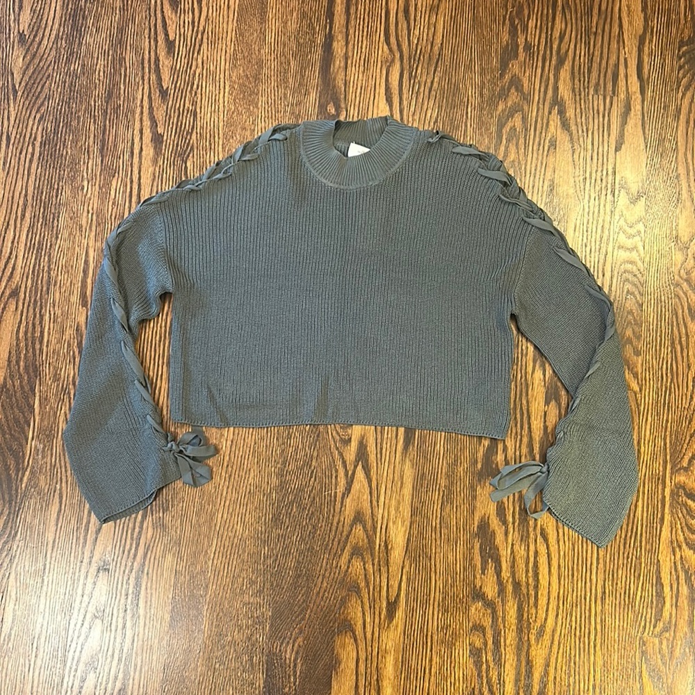 Babaton Cropped Knit Sweater